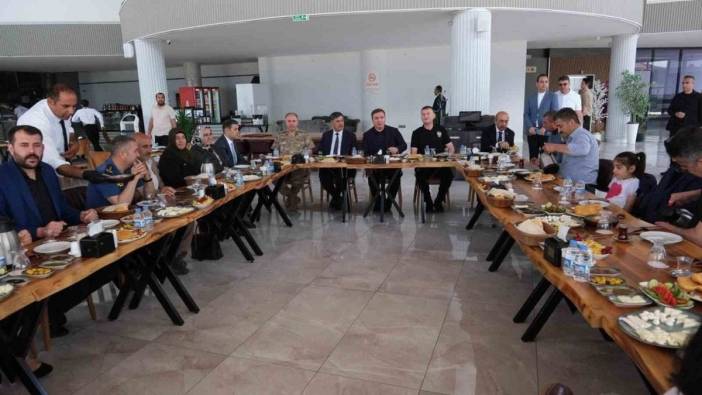 Erzincan'da şehit aileleri onuruna kahvaltı programı düzenlendi