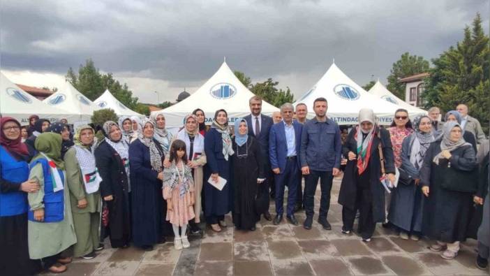 KABİP, Gazzeli kadınlar ve çocuklar için hayır çarşısı düzenledi