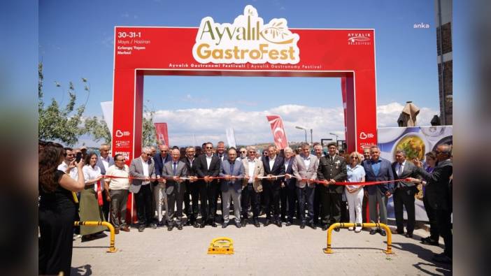 Ayvalık'ta Gastrofest başladı: Başkan Ergin, 'lezzetin izini süren herkesi davet ediyorum' dedi