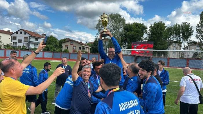 Adıyaman Belediyespor İşitme Engelliler Futbol Takımı, Türkiye üçüncüsü oldu