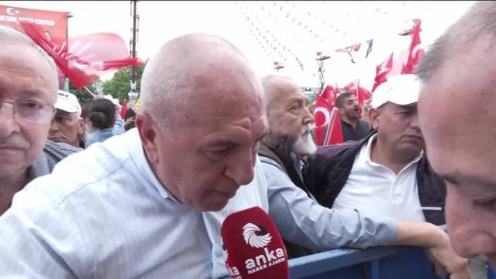 Düzce'de CHP mitinginde vatandaşlar ANKA'ya konuştu: 'Erken seçim ve İmamoğlu’nu bekliyoruz'