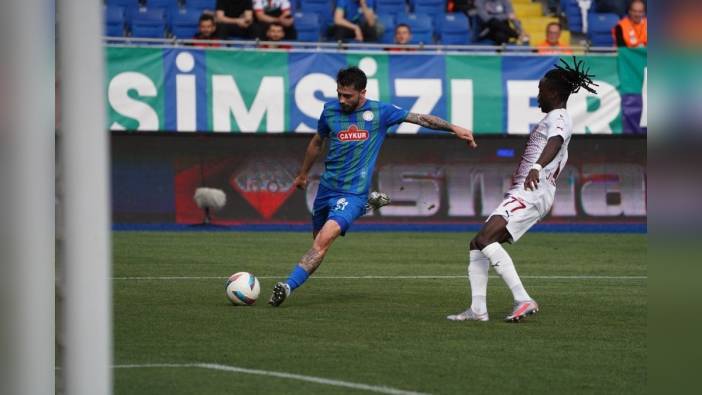 Çaykur Rizespor, Hatayspor'u 5-2 mağlup etti
