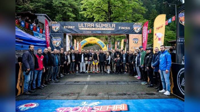 Trabzon'da 3. Uluslararası Ultra Sümela Maratonu'na büyük ilgi