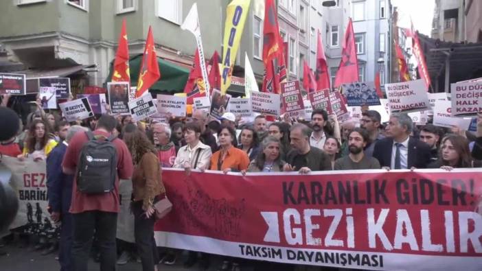 Gezi Parkı eylemlerinin 12. yılında Mis Sokak'ta anma düzenlendi