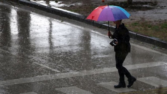 Meteorolojiden kuvvetli yağış uyarısı