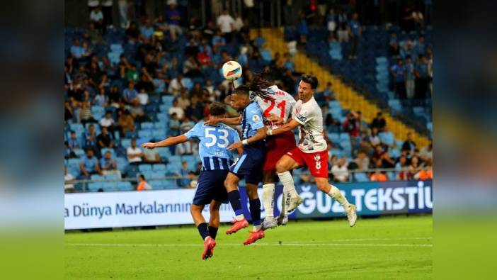 Adana Demirspor ile Gaziantep FK, 2-2 berabere kaldı