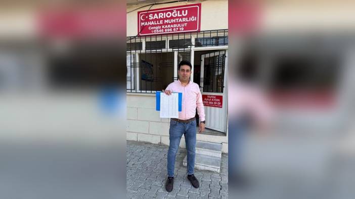 Aydın Çine Sarıoğlu Mahallesi 1 Haziran'da sandık başına gidecek