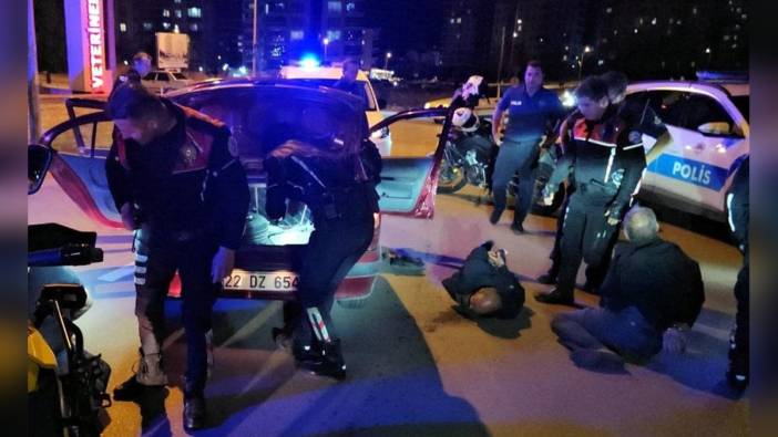 Edirne'de 'dur' ihtarına uymayan otomobil sürücüsü yakalandı