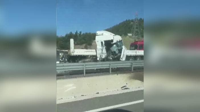 Kahramanmaraş'ta tır kazası: 1 yaralı