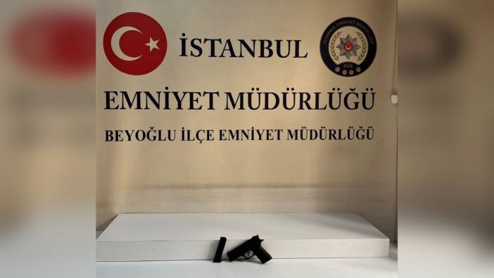 Beyoğlu'nda silahlı kavga: 1 yaralı