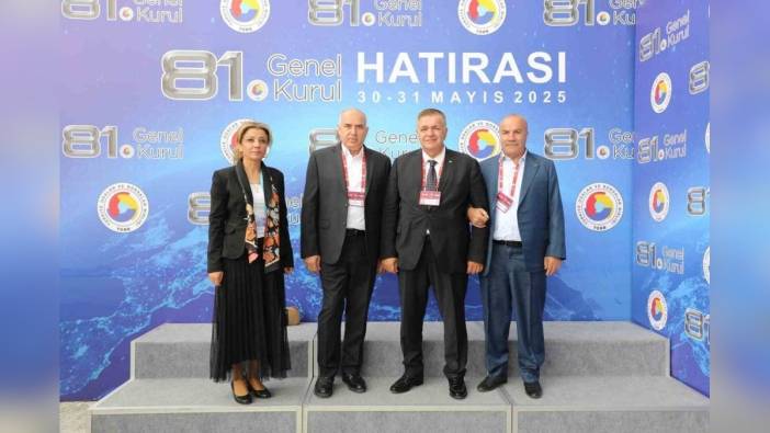 TOBB 81. Genel Kurulu'nda Gaziantep Ticaret Borsası da yer aldı