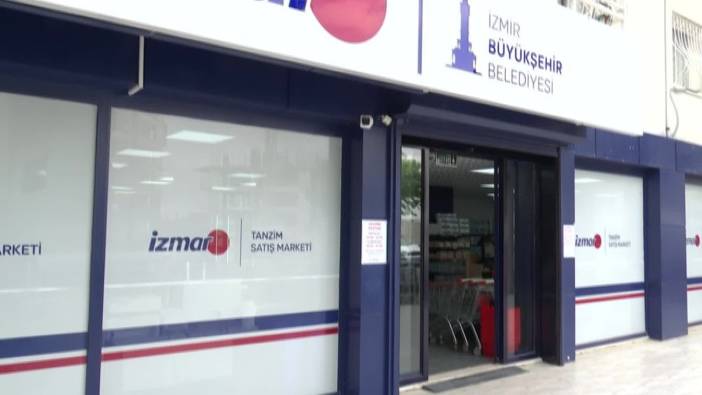 İzmir'de İZMAR marketleri, fiyatları düşürdü