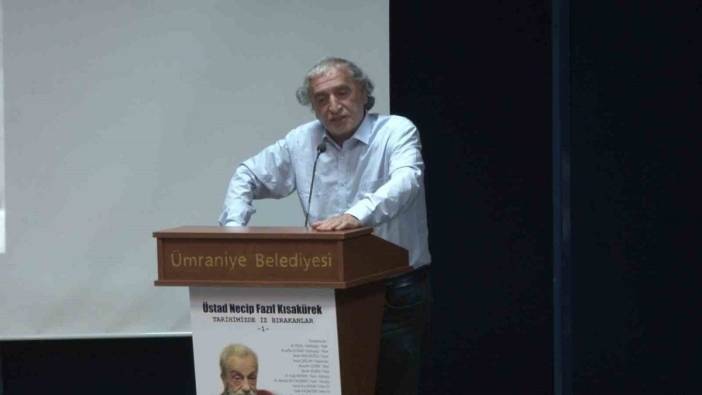 Ümraniye'de Necip Fazıl Kısakürek anıldı