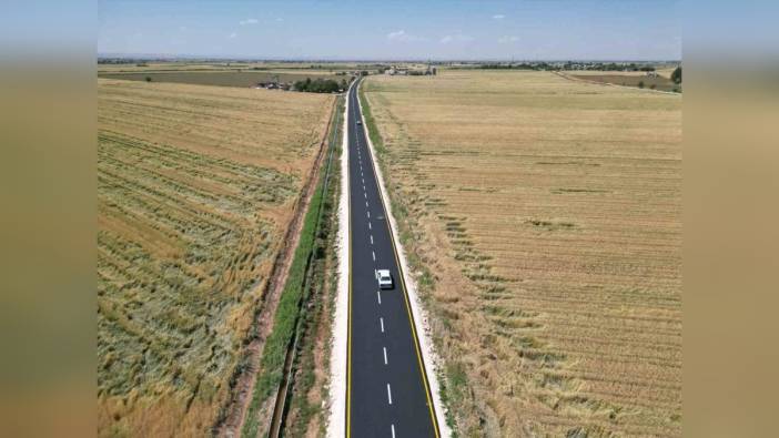 Şanlıurfa'da 25 buçuk kilometrelik sıcak asfalt çalışması tamamlandı