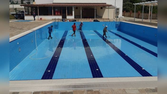 Kuyucak Belediyesi yüzme havuzları 30 Haziran'da açılıyor