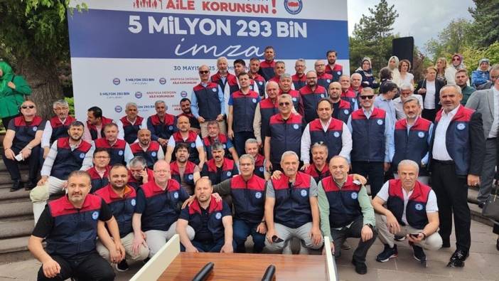 Memur Sen'den TBMM'ye 5 milyon 293 bin imza: Aile, kadın ve erkekten oluşur