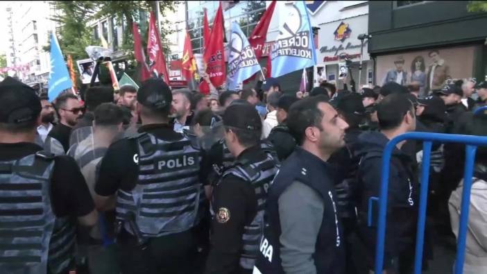 Ankara'da Ethem Sarısülük anmasında arbede