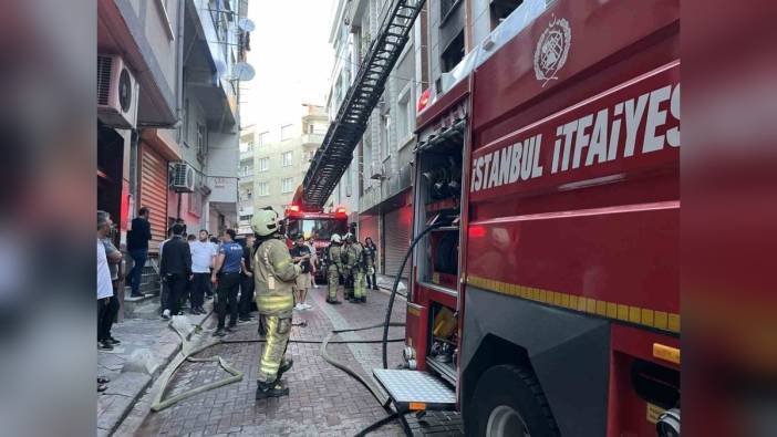 İstanbul Zeytinburnu'nda yangın: 16 yaşındaki çocuk yaralandı