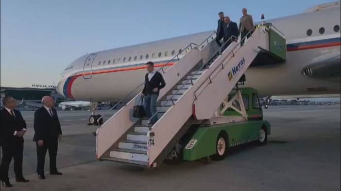 Rus heyeti, İstanbul'a geldi