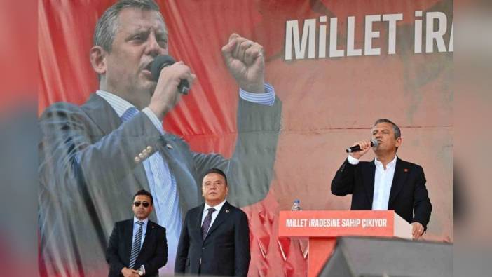 CHP lideri Özel Antalya'da: "Kaleler artık milletin"