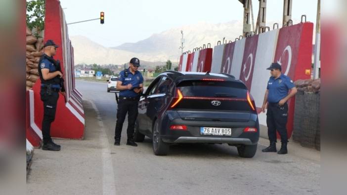 Doğubayazıt'ta Kurban Bayramı öncesi trafik denetimleri başladı