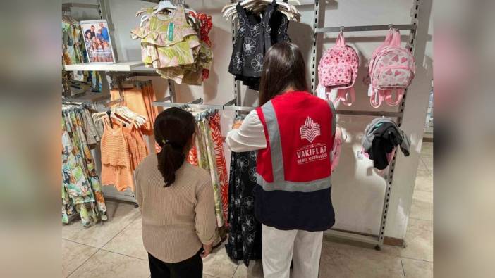 İzmir ve Manisa'da 624 çocuk mazbut vakıflar sayesinde bayramlık sevinci yaşadı