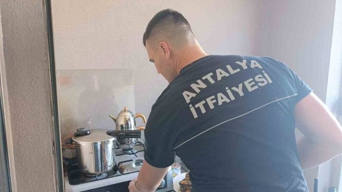 Manavgat'ta yangın paniği: Düdüklü tencere ihbarı