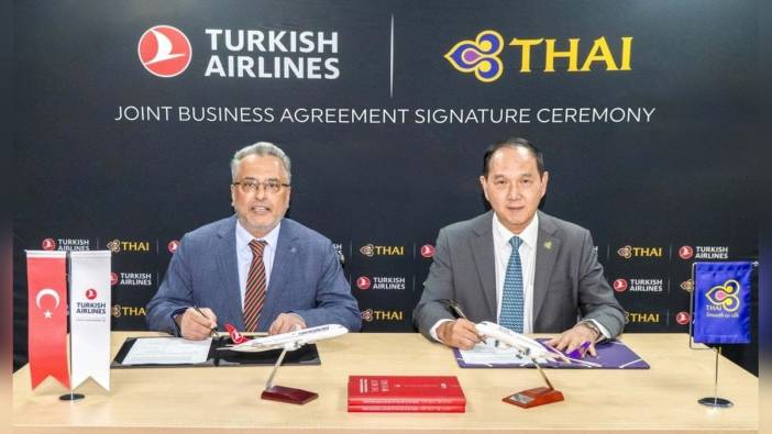 THY ve Thai Havayolları ortak iş birliği anlaşması imzaladı