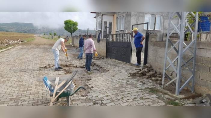 Özükavak Belediyesi'nden yayla, yol ve okul çalışmaları