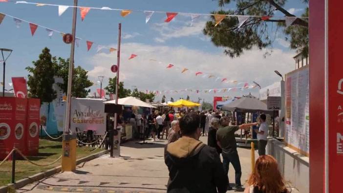 Ayvalık GastroFest'te binlerce ziyaretçiyi ağırladı