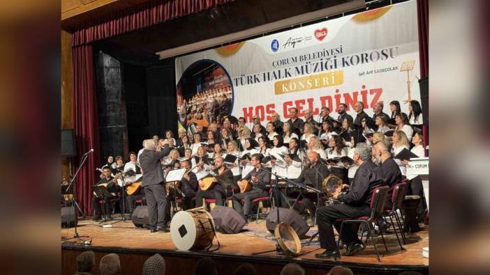 Çorum Belediyesi Türk Halk Müziği Korosu, 4 Haziran'da Bedesten'de konser verecek