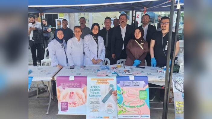 Vezirköprü'de Kızılay kan bağışı kampanyasına yoğun ilgi