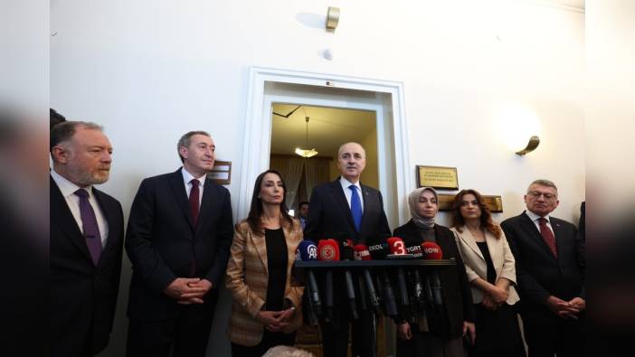 Kurtulmuş, İYİ Parti grubunu ziyaret etti: Terörsüz Türkiye süreci görüşüldü