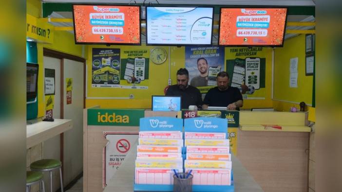 Alanya'da oynanan Süper Loto kuponuna 66 milyon TL ikramiye çıktı