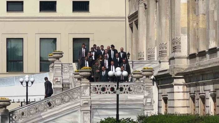 MİT Başkanı Kalın, Ukrayna-Rusya görüşmeleri sonrası Çırağan Sarayı'ndan ayrıldı