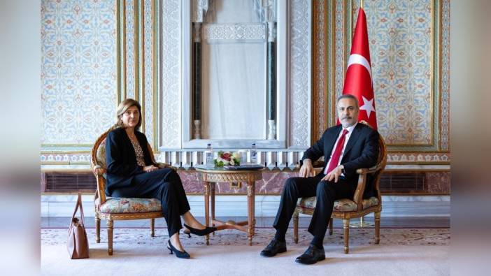 Dışişleri Bakanı Fidan, BM temsilcisi Holguín'i kabul etti