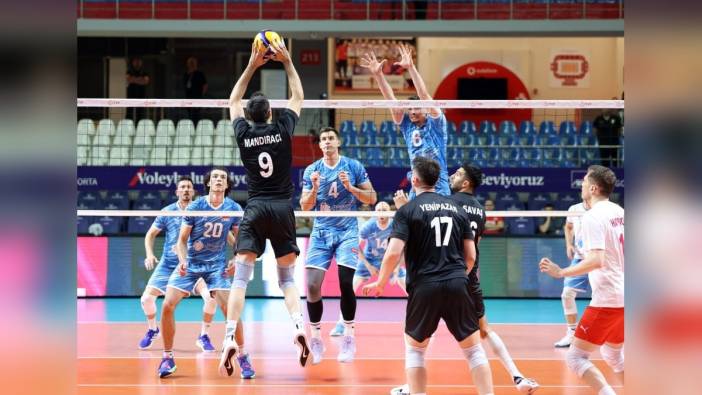 A Milli Erkek Voleybol Takımı, Slovenya'ya 3-2 mağlup oldu