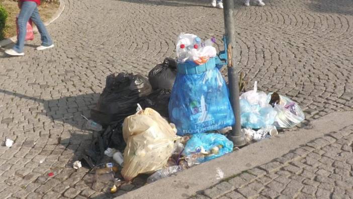 CHP İzmir İl Örgütü, grevdeki işçilerin yerine çöp topladı