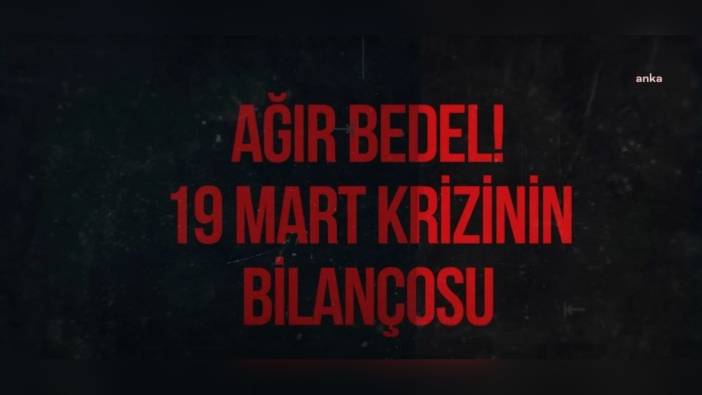 Ekrem İmamoğlu'nun aday ofisinden '19 Mart krizi' belgeseli