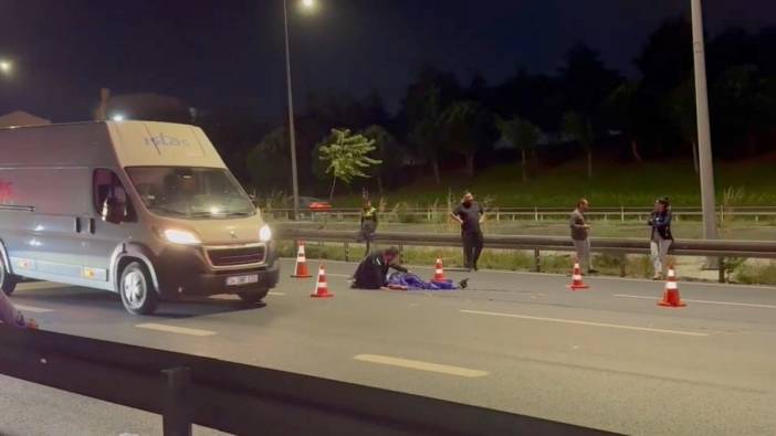 Kağıthane'de otomobilin çarptığı yaya hayatını kaybetti