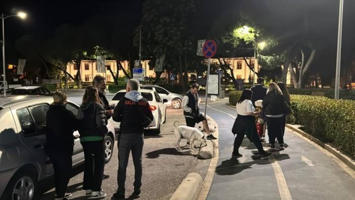 Muğla'da 5.8 büyüklüğünde deprem: Deprem anı güvenlik ve cep telefonu kameralarına yansıdı