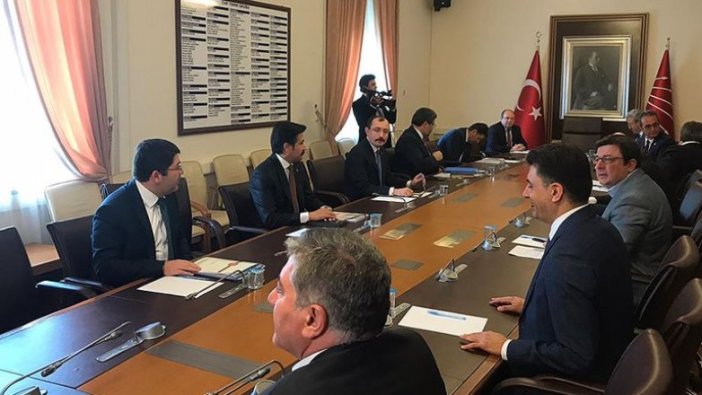 AKP'den CHP'ye infaz düzenlemesi ziyareti