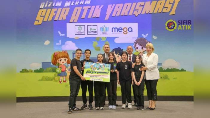 Meram'da 20 bin 991 öğrenci, 28 bin 144 kilogram atık topladı