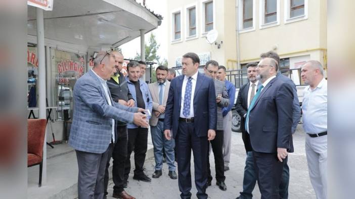 Kütahya Valisi Işın, Balıklı Mahallesi'ndeki kentsel dönüşüm projesini inceledi