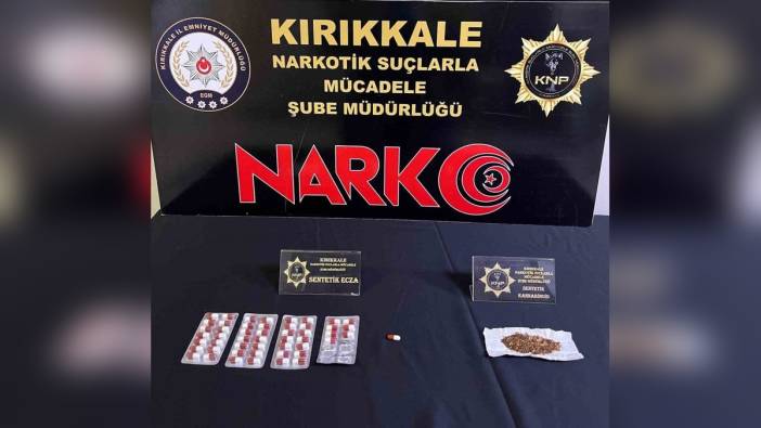 Kırıkkale'de uyuşturucu operasyonları: 3 tutuklama