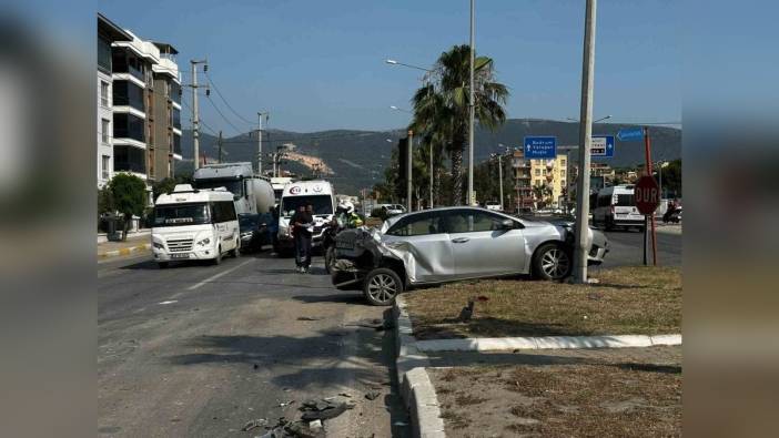 Milas'ta trafik kazası: 1 yaralı