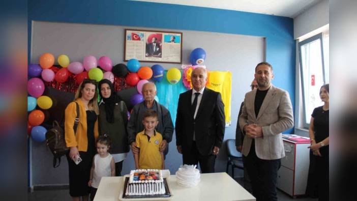 Şehit Özgür Barçın'ın oğlu Özgür Kağan için doğum günü sürprizi