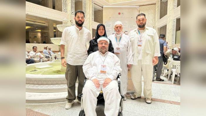 SMA hastası İsa Demirhan, 16 yıl sonra hac vazifesini yerine getirdi