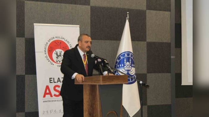 Elazığ ASKF Başkanı Mustafa Gür, 3. kez başkanlığa seçildi