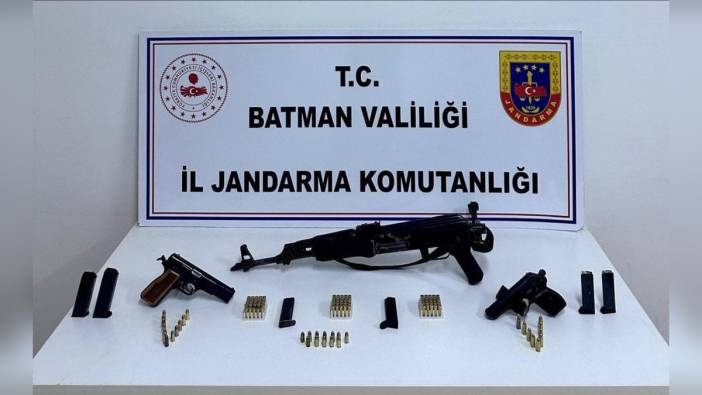 Batman'da jandarmadan kaçan şüpheli tutuklandı